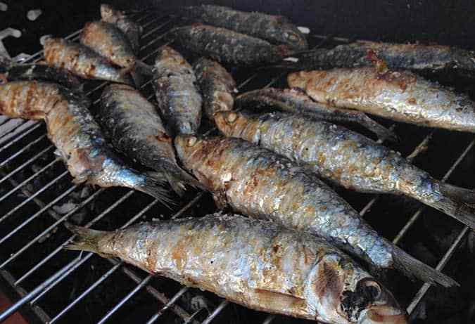 sardinas a la brasa