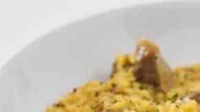 arroz cremoso costillas cerdo