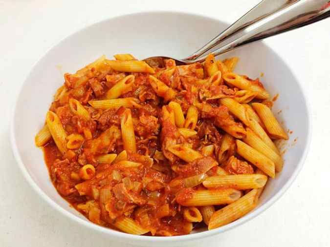 como hacer el peor plato de pasta del mundo