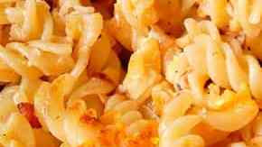 pasta rara con jamon