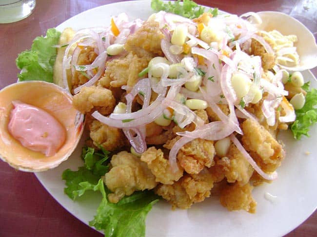 jalea de mariscos