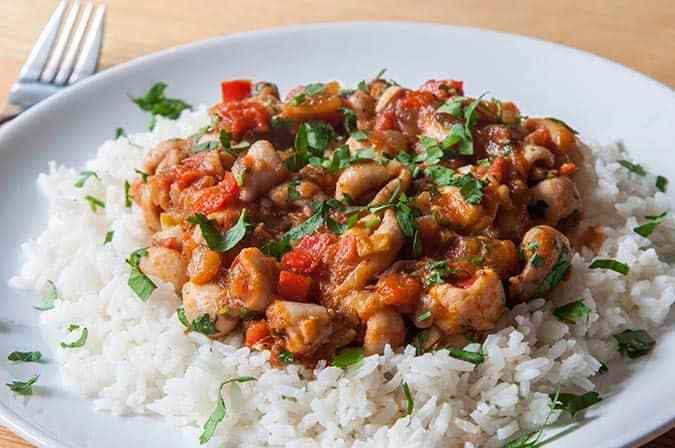 calamares_guisados_con_ají_rocoto_peruano_picante