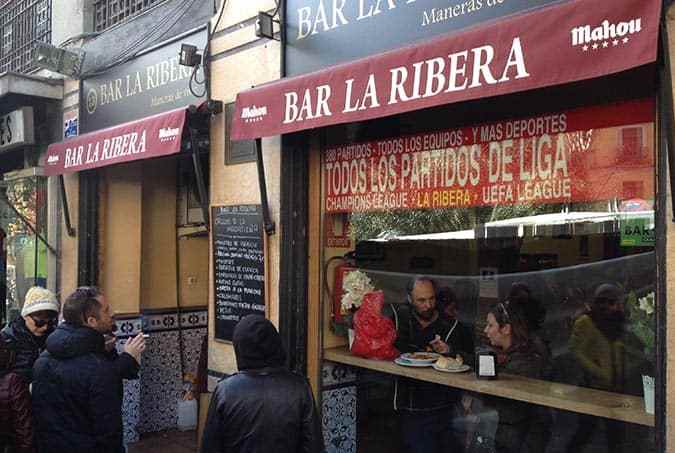 bar la ribera la latina madrid