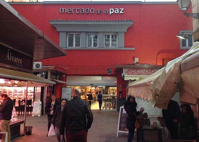 mercado de la paz madrid