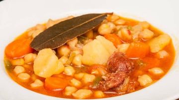 receta de potaje de garbanzos