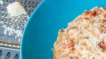 receta risotto de tomates secos y setas