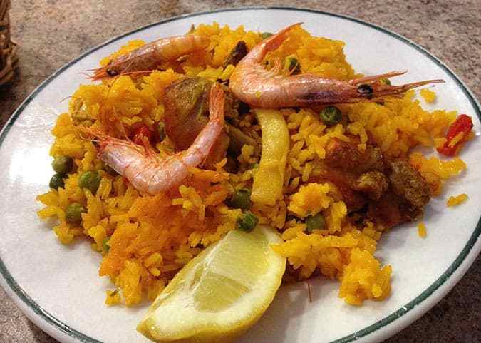 como preparar paella mixta