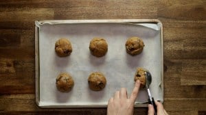 galletas con chispas de chocolate