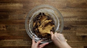 galletas con chispas de chocolate