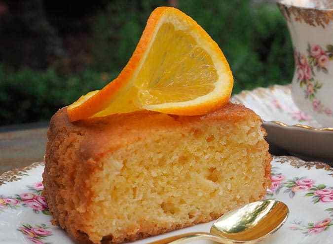 receta bizcocho de naranja casero