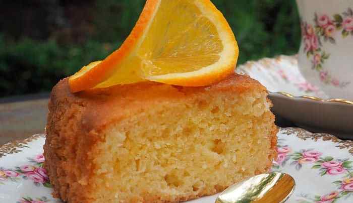 receta bizcocho de naranja casero