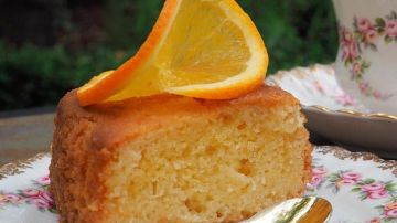 receta bizcocho de naranja casero