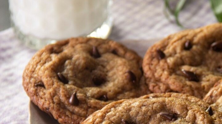 galletas con chispas de chocolate