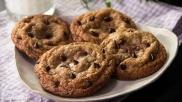 galletas con chispas de chocolate