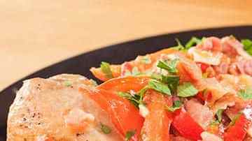 pollo al chilindron receta