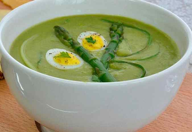crema de esparragos
