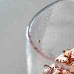 mousse de chocolate blanco