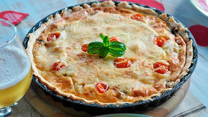 receta quiche lorraine casero