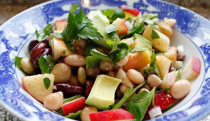 ensalada de judias blancas