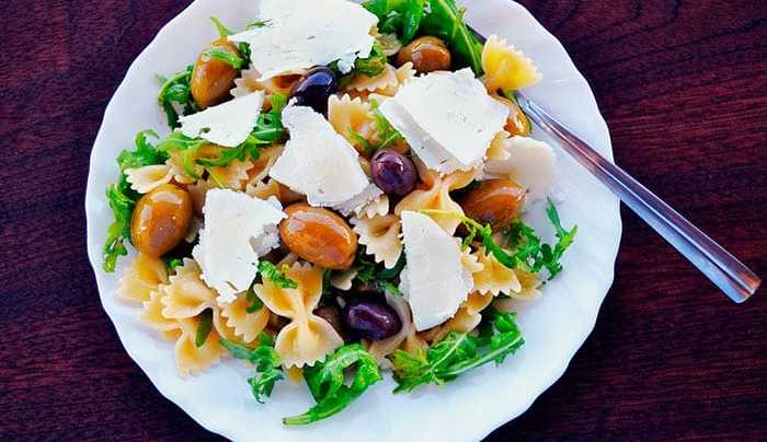 ensalada de pasta fria