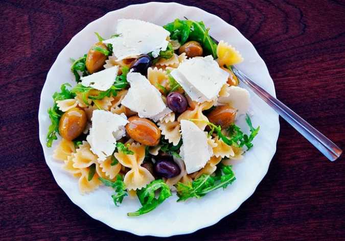 ensalada de pasta fria
