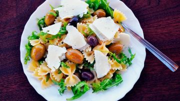 ensalada de pasta fria