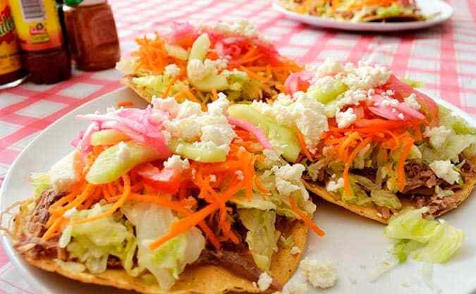 tostadas mexicanas