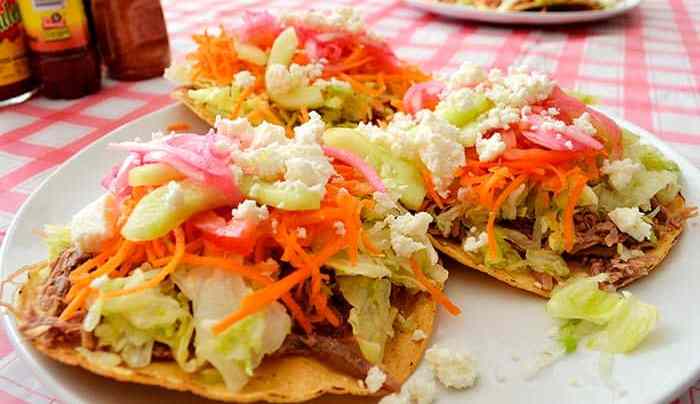 tostadas mexicanas
