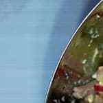 plato con ensalada alemana