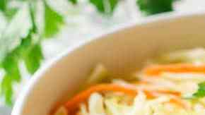 plato con ensalada de col