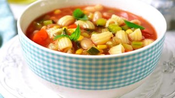 sopa minestrone