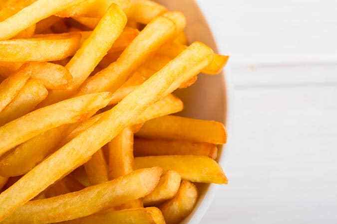 receta patatas fritas