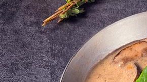 salsa de champiñones