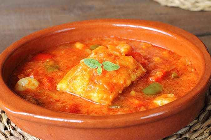 receta bacalao con tomate