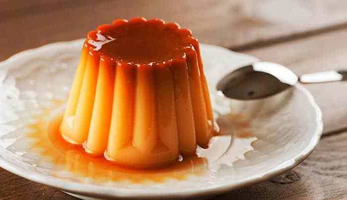 flan de queso