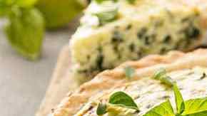 quiche de espinacas