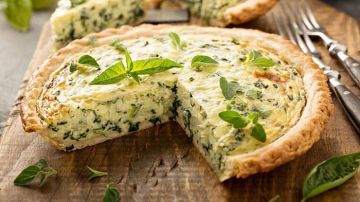 quiche de espinacas