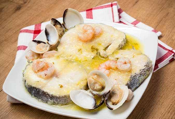 merluza en salsa verde