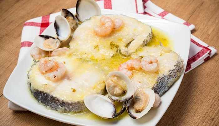 merluza en salsa verde