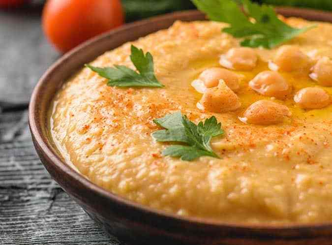 receta de hummus