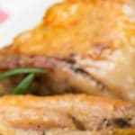 pollo al ajillo frito crujiente