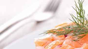 receta tartar de salmon