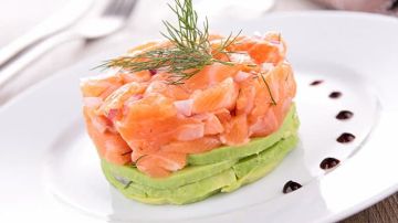 receta tartar de salmon