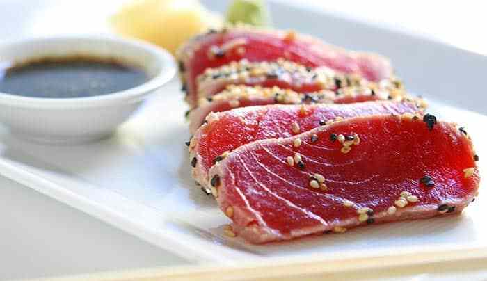receta tataki de atun