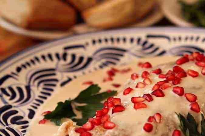 receta de chiles en nogada mexicanos