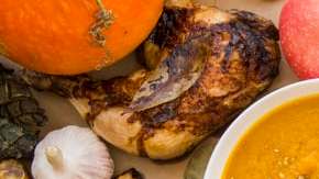 plato con pipian mexicano