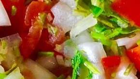receta de pico de gallo casero