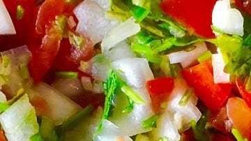 receta de pico de gallo casero