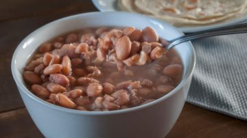 Deliciosos frijoles de la olla