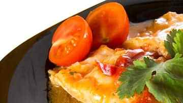 plato con bacalao a la riojana